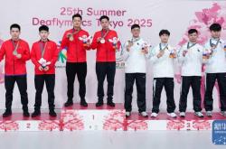 开云体育在线-中国组合包揽东京夏季听障奥运会乒乓球男双冠亚军