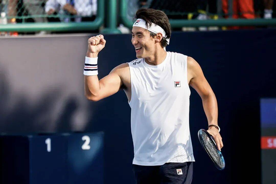 在网球中国赛季,FILA打出ACE球