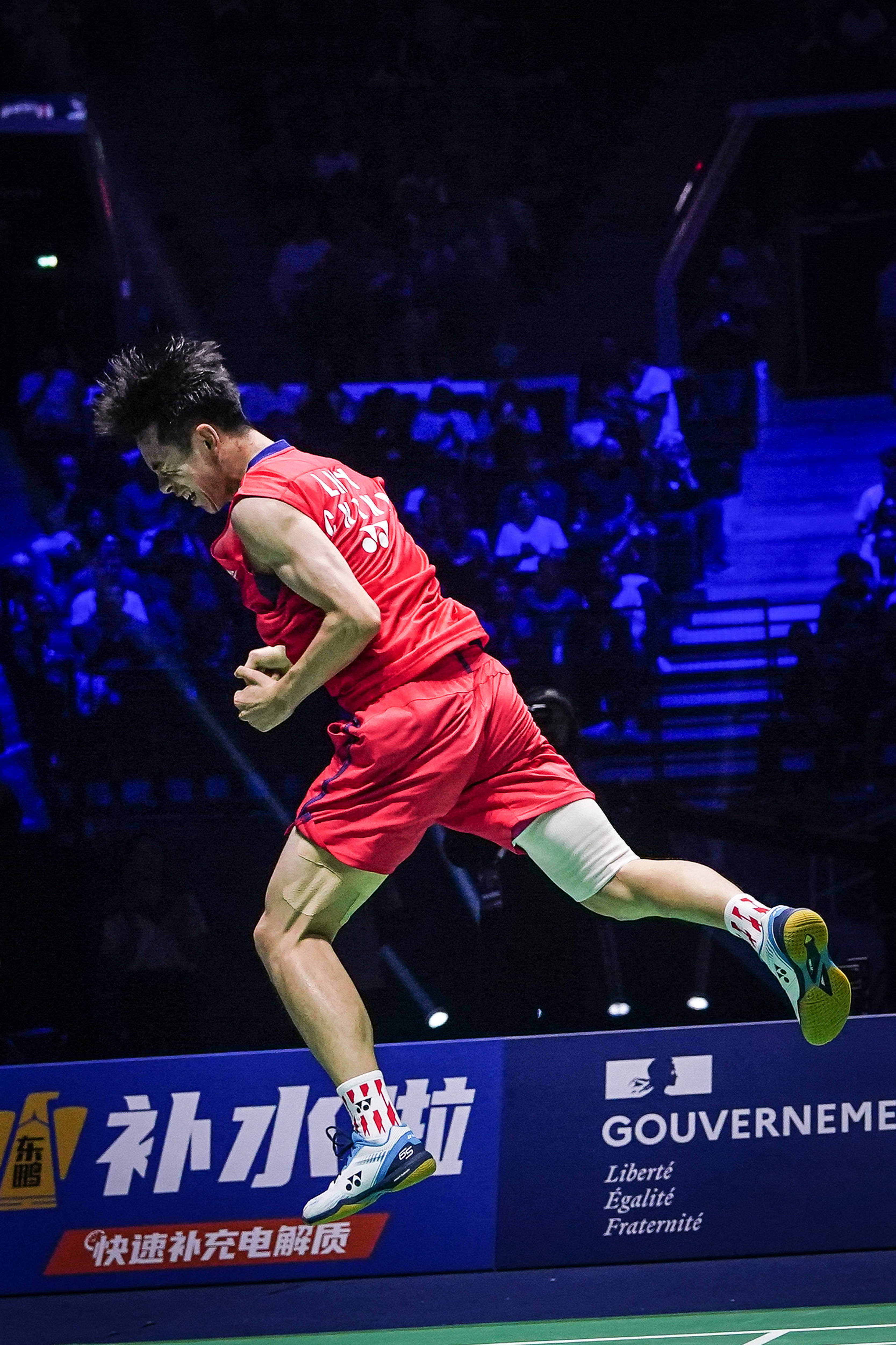 (体育)羽毛球——世锦赛:陈柏阳/刘毅晋级男双决赛