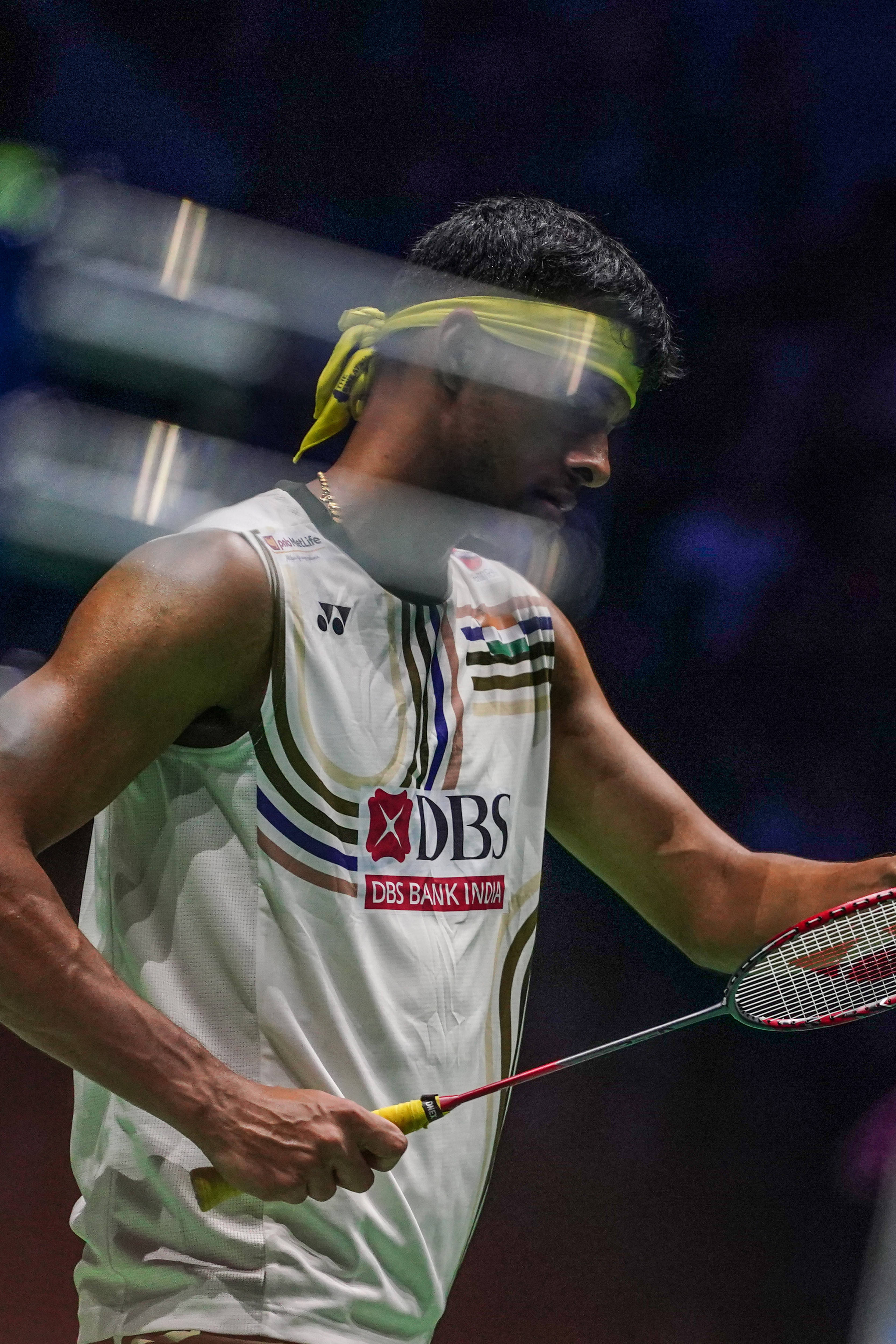 (体育)羽毛球——世锦赛:陈柏阳/刘毅晋级男双决赛