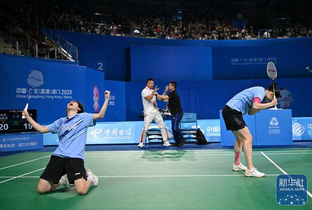 全运会|郑雨/张殊贤晋级羽毛球女双决赛