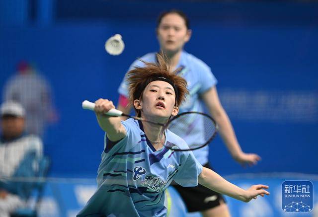 全运会|郑雨/张殊贤晋级羽毛球女双决赛