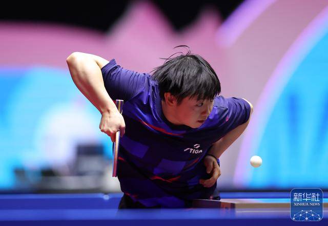 全运会｜孙颖莎亮相乒乓球女单比赛
