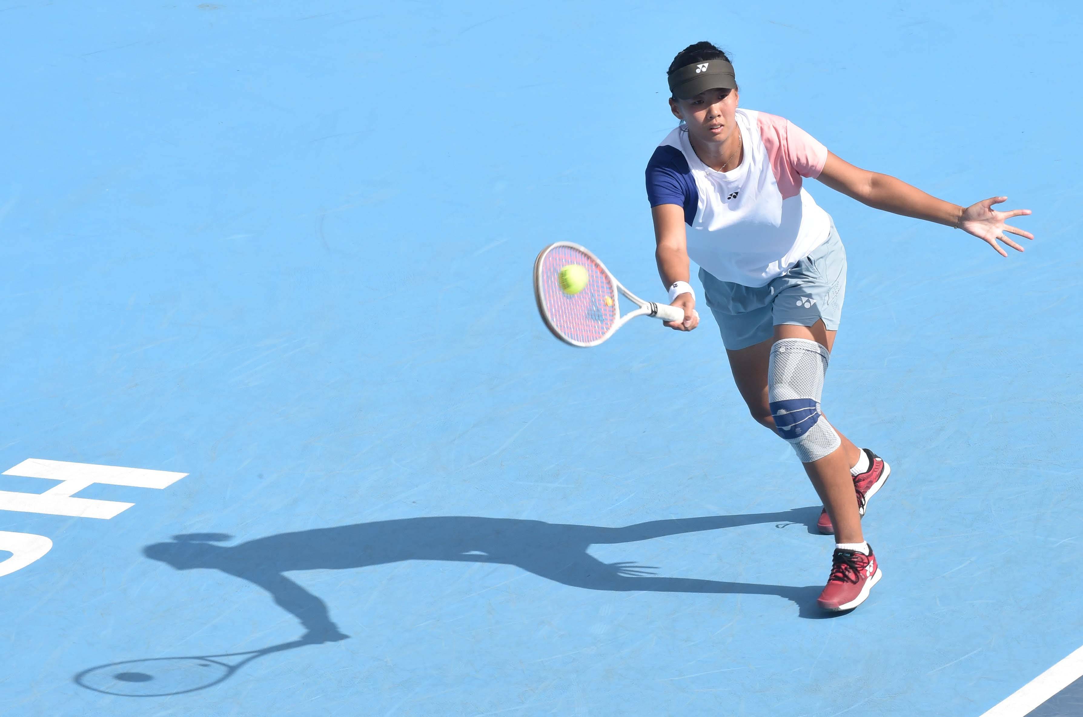 （体育）网球——中国巡回赛香港公开赛：王嘉怡晋级决赛