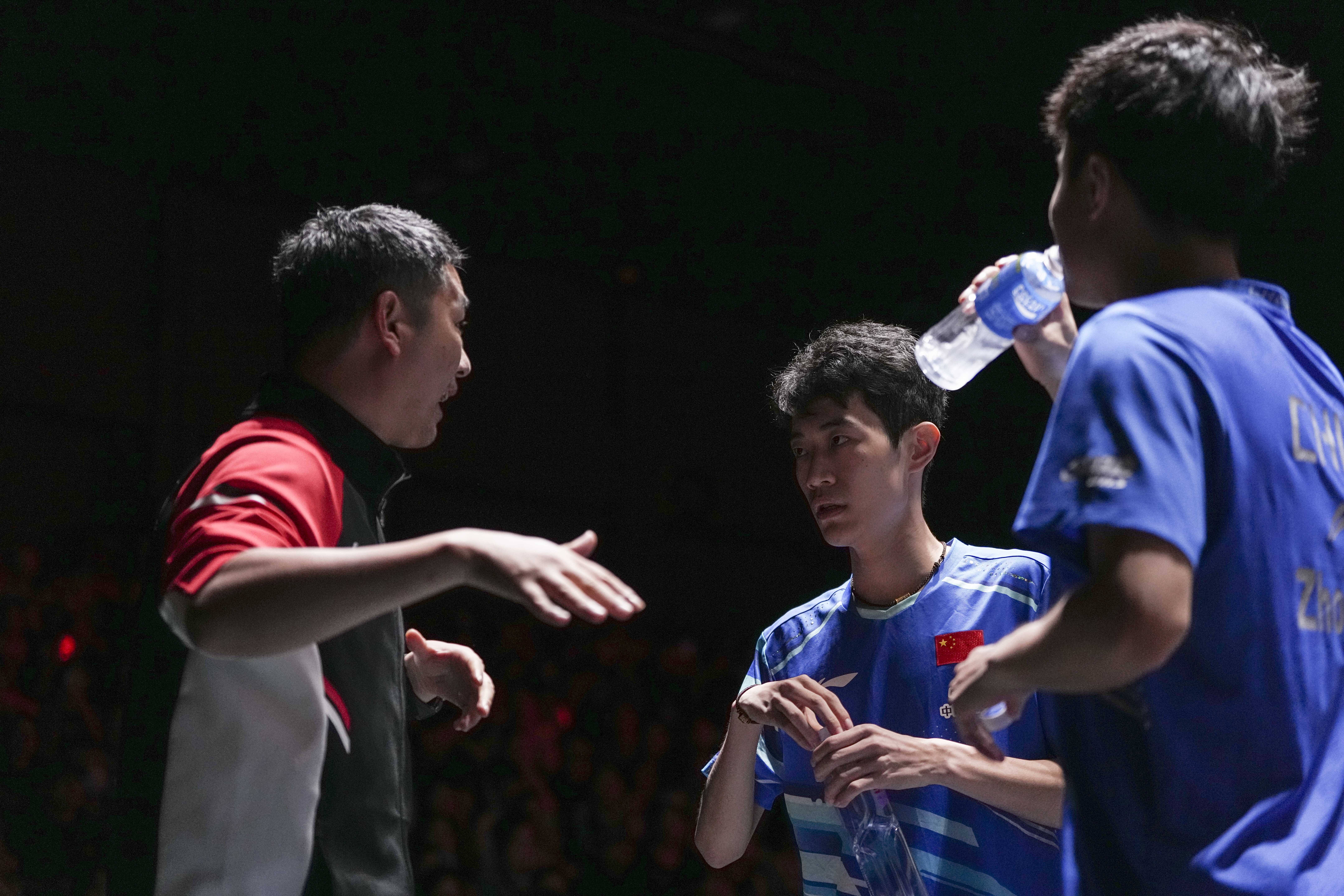 （体育）乒乓球——WTT中国大满贯赛：周启豪/陈俊菘晋级男双决赛