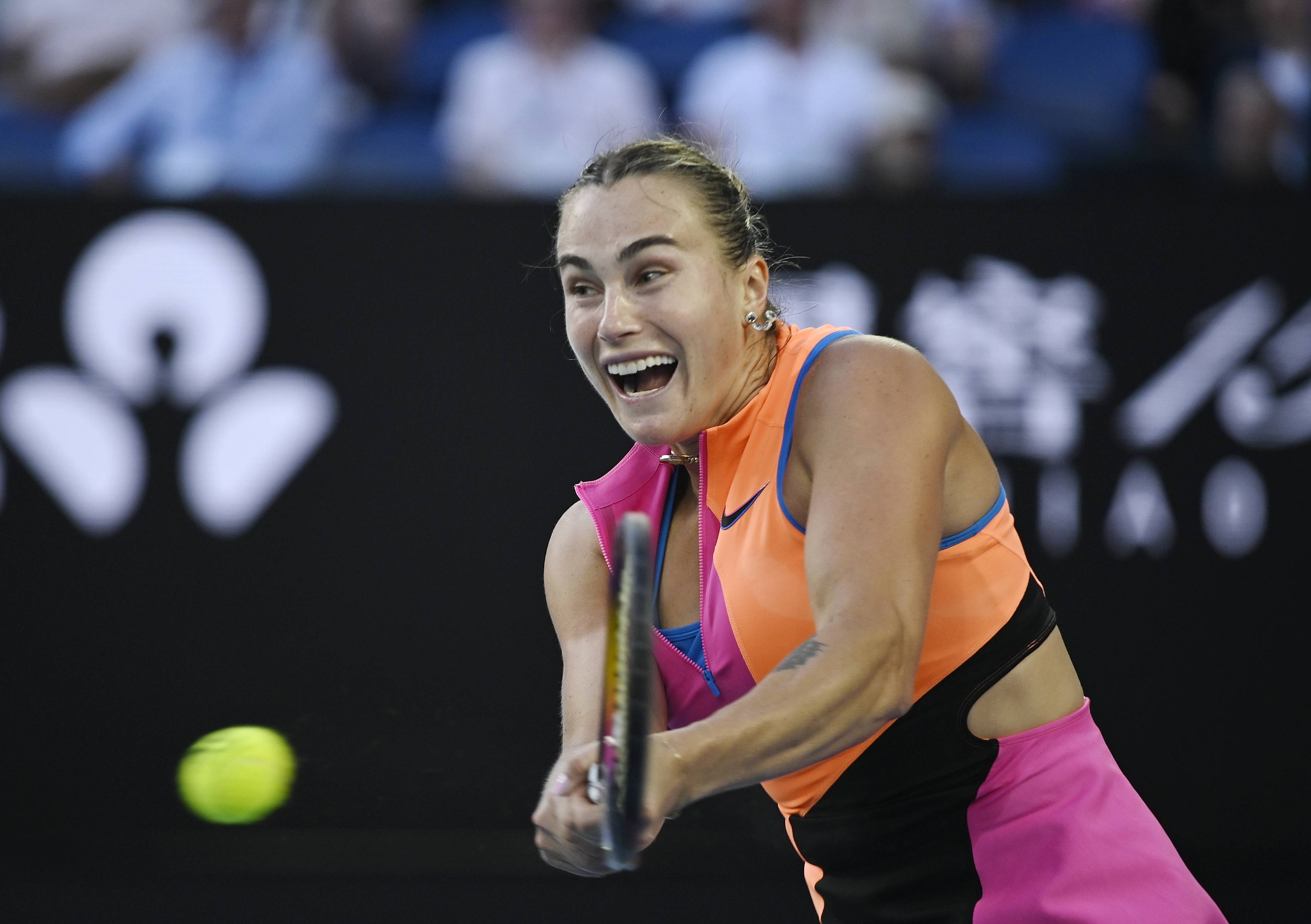 （体育）网球——澳网：萨巴伦卡女单首轮晋级